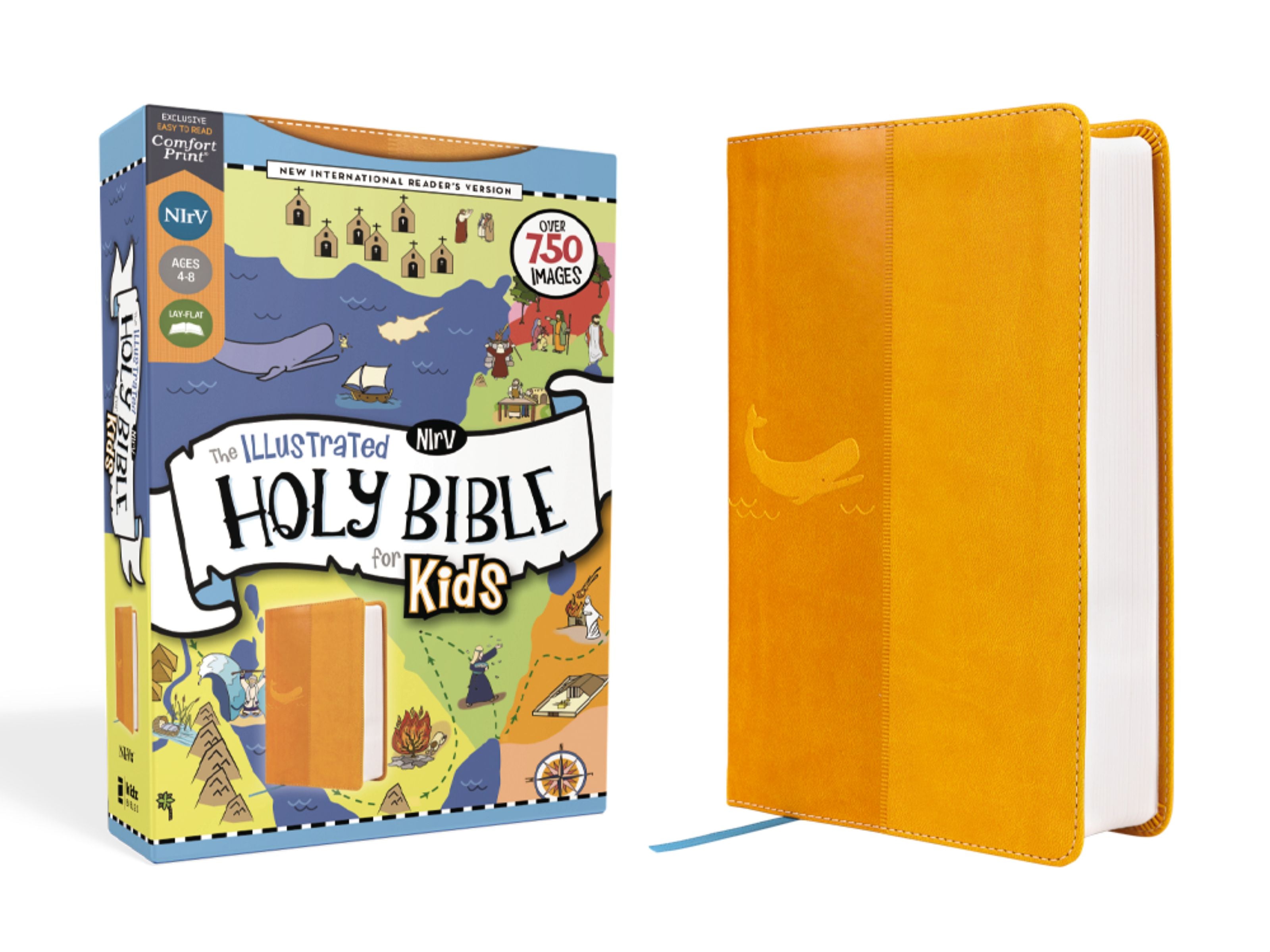 NIRV Illustrated Holy Bible For Kids Yellow