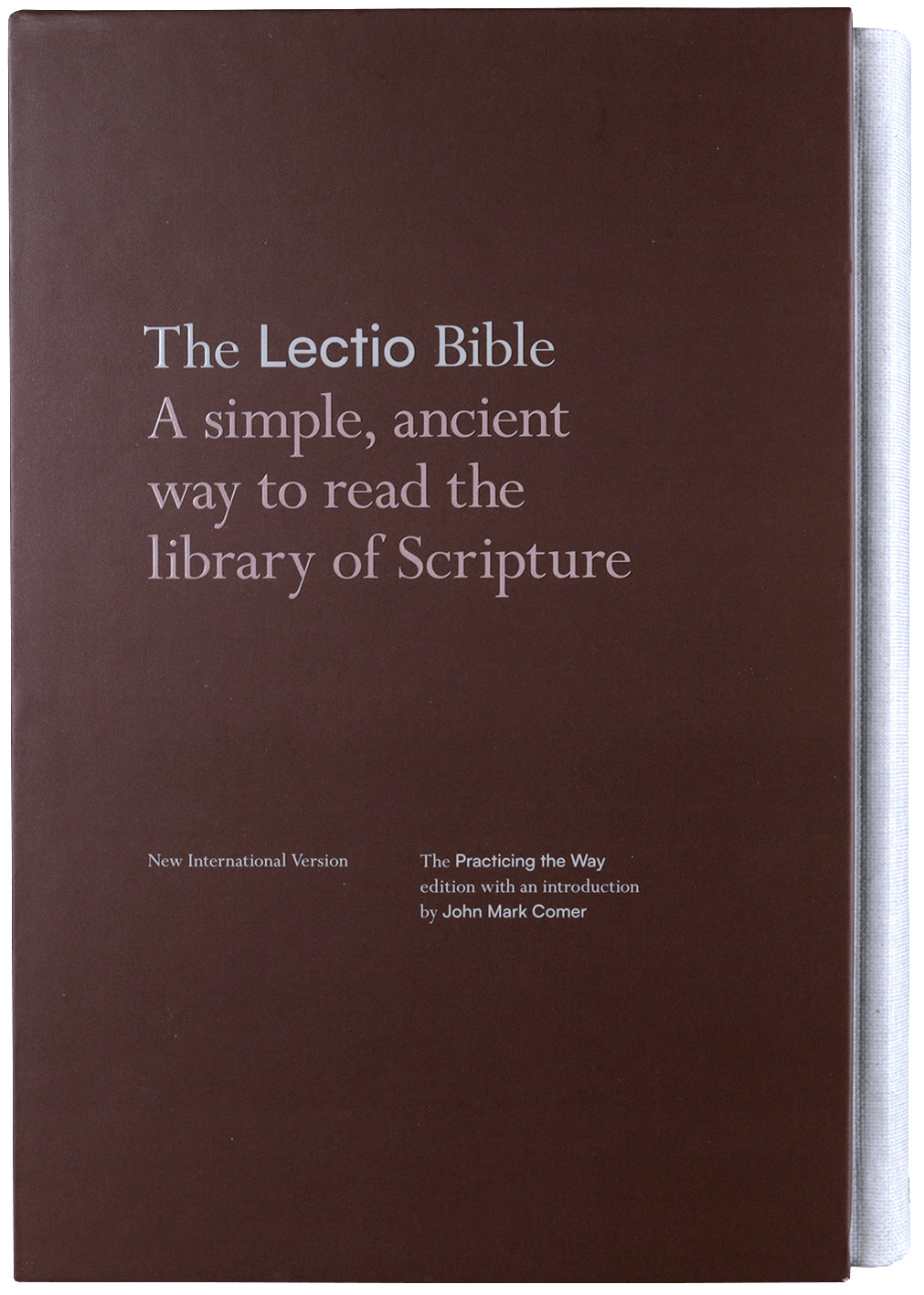 NIV Lectio Bible: A simple, ancient way to read the library of Scripture (Black Letter Edition)