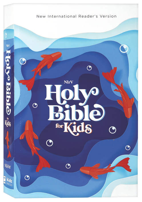 NIRV Outreach Bible for Kids, Blue/Fish