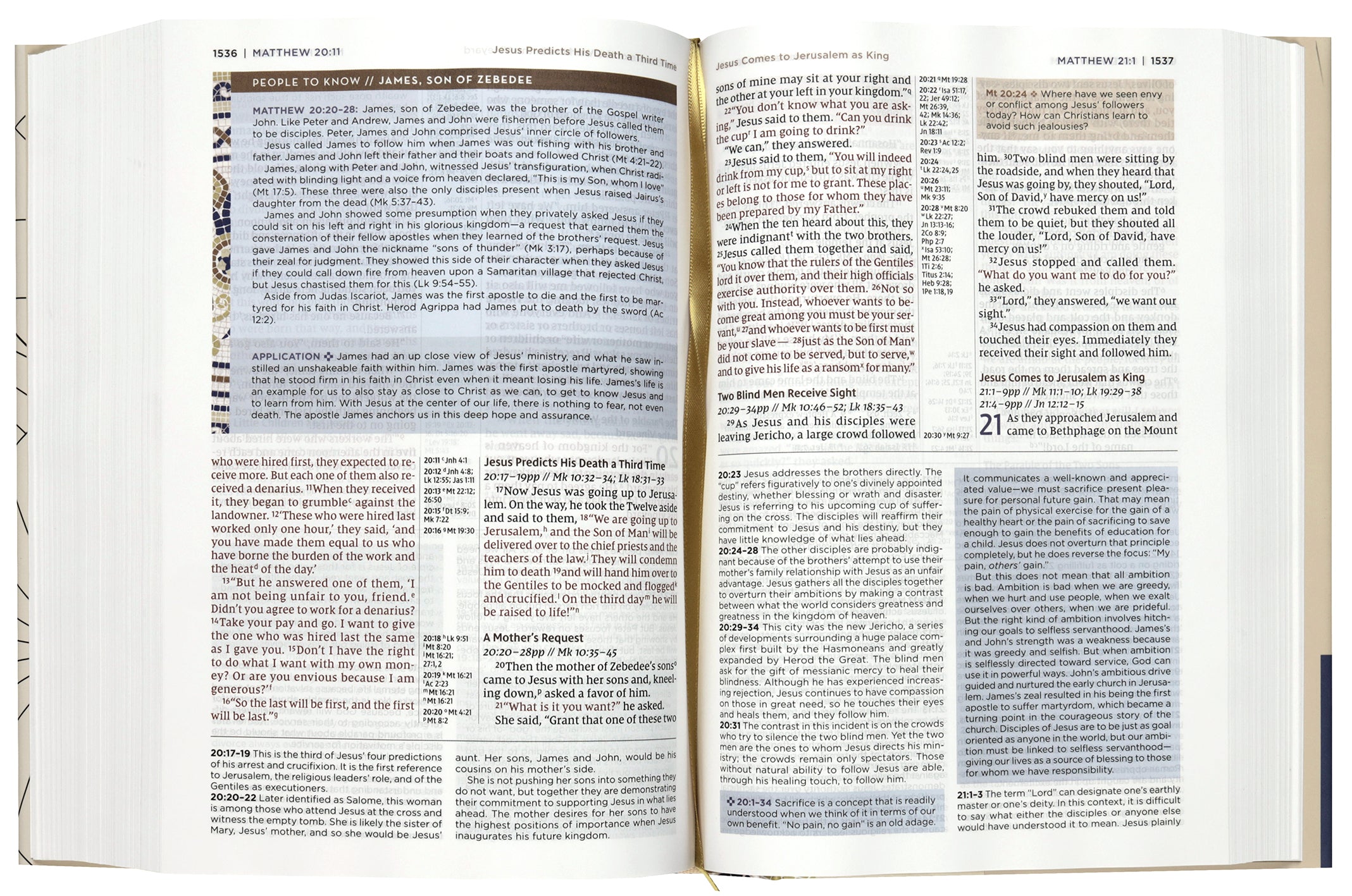 NIV Application Bible, Black (Red Letter Edition)