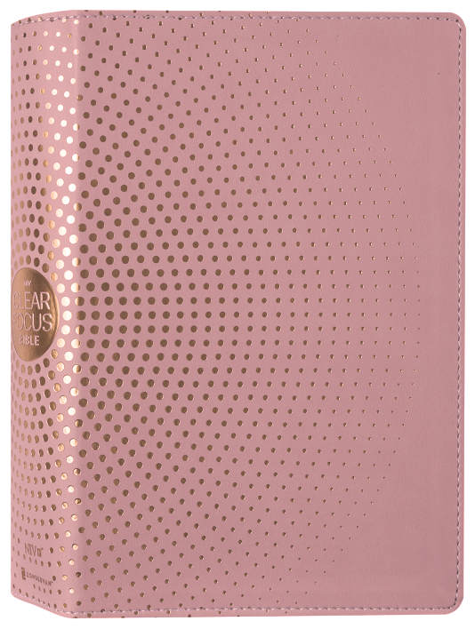 NIV Clear Focus Bible, Pink