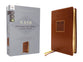 NASB Personal Size Bible, Large Print, 1995 Text, Brown (Red Letter Edition