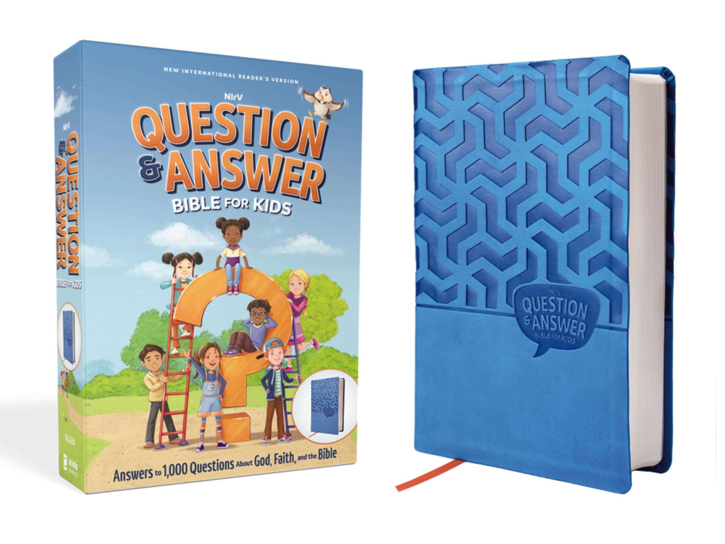 NIRV Question and Answer Bible for Kids, Blue