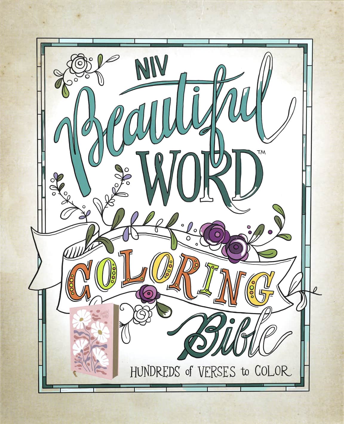 NIV Beautiful Word Coloring Bible, Pink (Black Letter Edition)