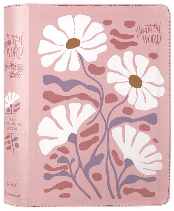 NIV Beautiful Word Coloring Bible, Pink (Black Letter Edition)