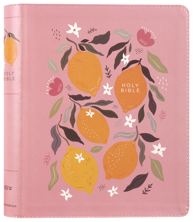NIV Journal the Word Bible, Pink (Red Letter Edition)