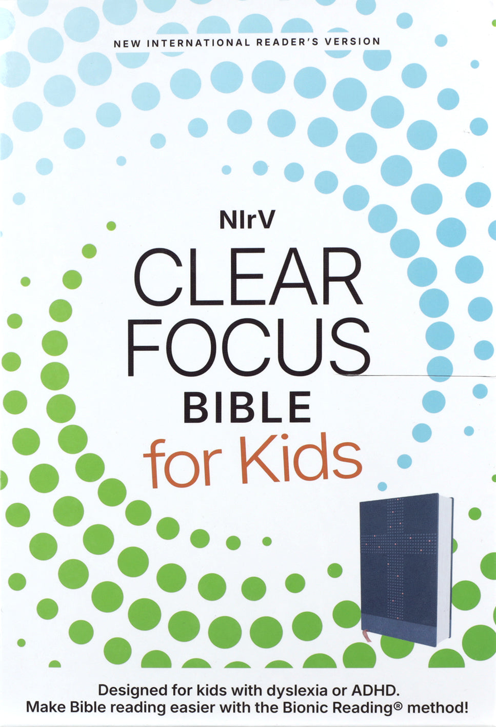 NIRV Clear Focus Bible for Kids, Blue