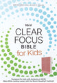 NIRV Clear Focus Bible for Kids, Pink