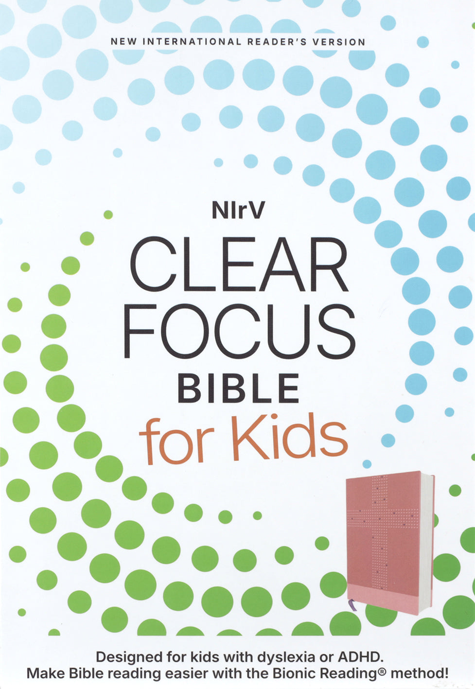 NIRV Clear Focus Bible for Kids, Pink