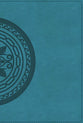 NIV Application Bible, Large Print Teal Indexed (Red Letter Edition)
