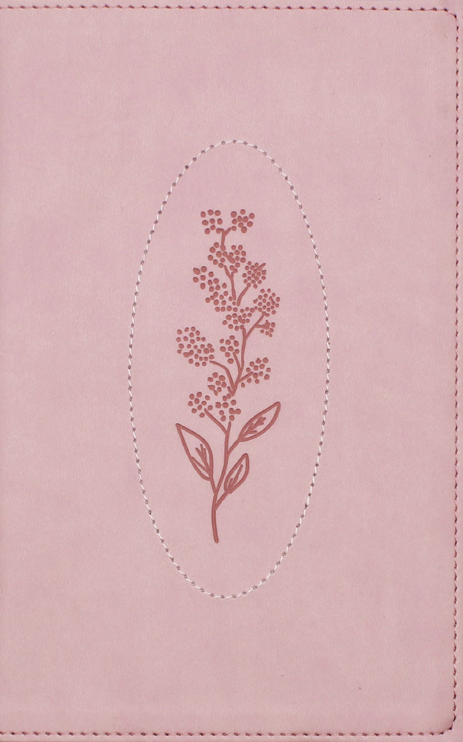 NIV Spiritual Habits Bible, Pink Indexed (Red Letter Edition)