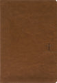 NASB Giant Print Thinline Bible, Brown 1995 Text (Red Letter Edition)