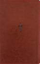 NASB Personal Size Reference Bible, Large Print, Brown, 1995 Text (Red Letter Edition)