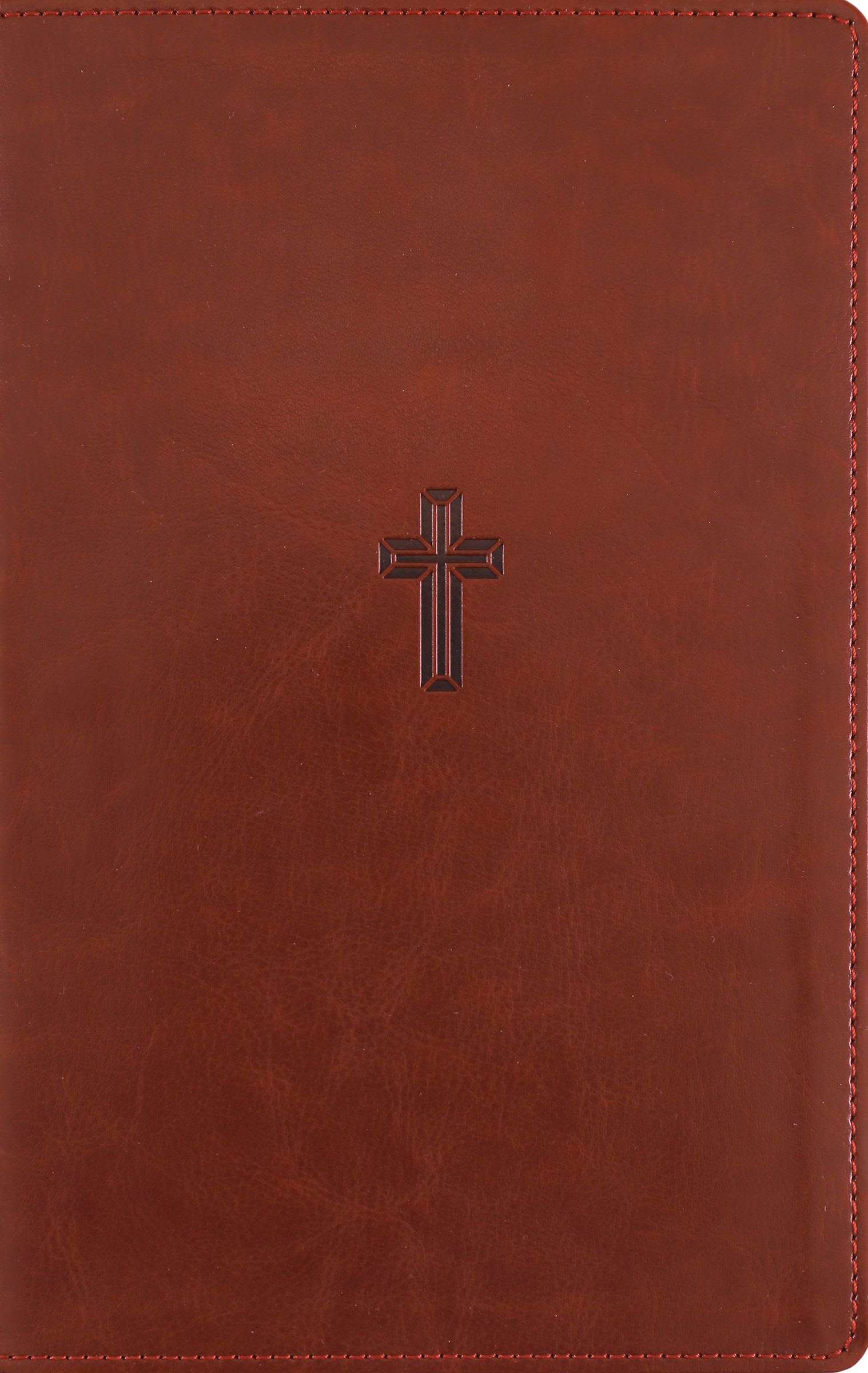 NASB Personal Size Reference Bible, Large Print, Brown Indexed, 1995 Text (Red Letter Edition)
