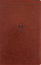 NASB Personal Size Reference Bible, Large Print, Brown Indexed, 1995 Text (Red Letter Edition)
