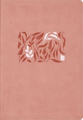 NIV Study Bible Large Print Pink (Fully Revised 2027, Red Letter Edition) 