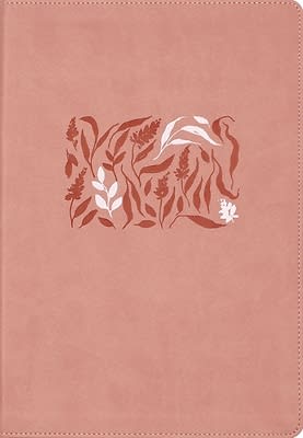 NIV Study Bible Large Print Pink Indexed (Fully Revised 2027, Red Letter Edition)