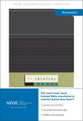NIV Thinline Bible Customizable Canvas Cream (Red Letter Edition)