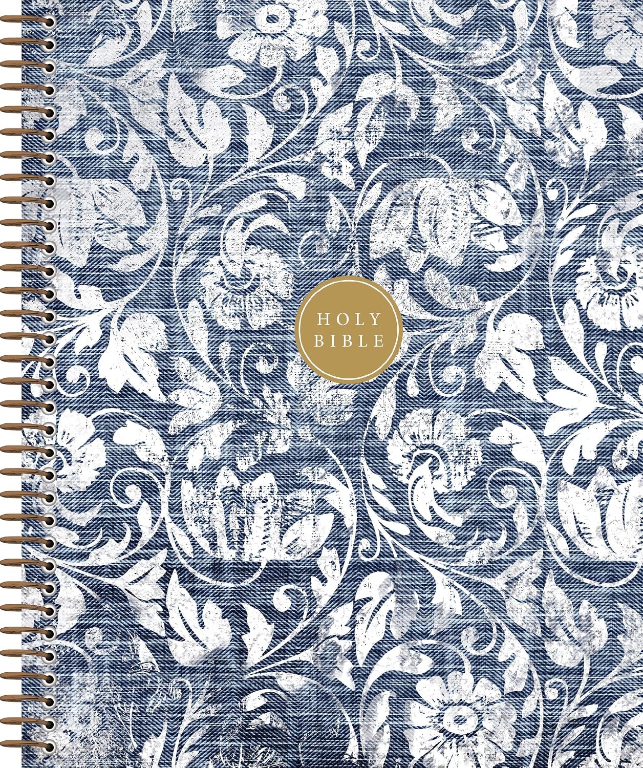 NIV Journal the Word Bible Blue (Spiral Hardcover, Red Letter Edition)