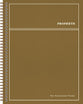 NIV Journal the Word Bible: Prophets, Brown (Spiral Bound Cloth Hardcover)