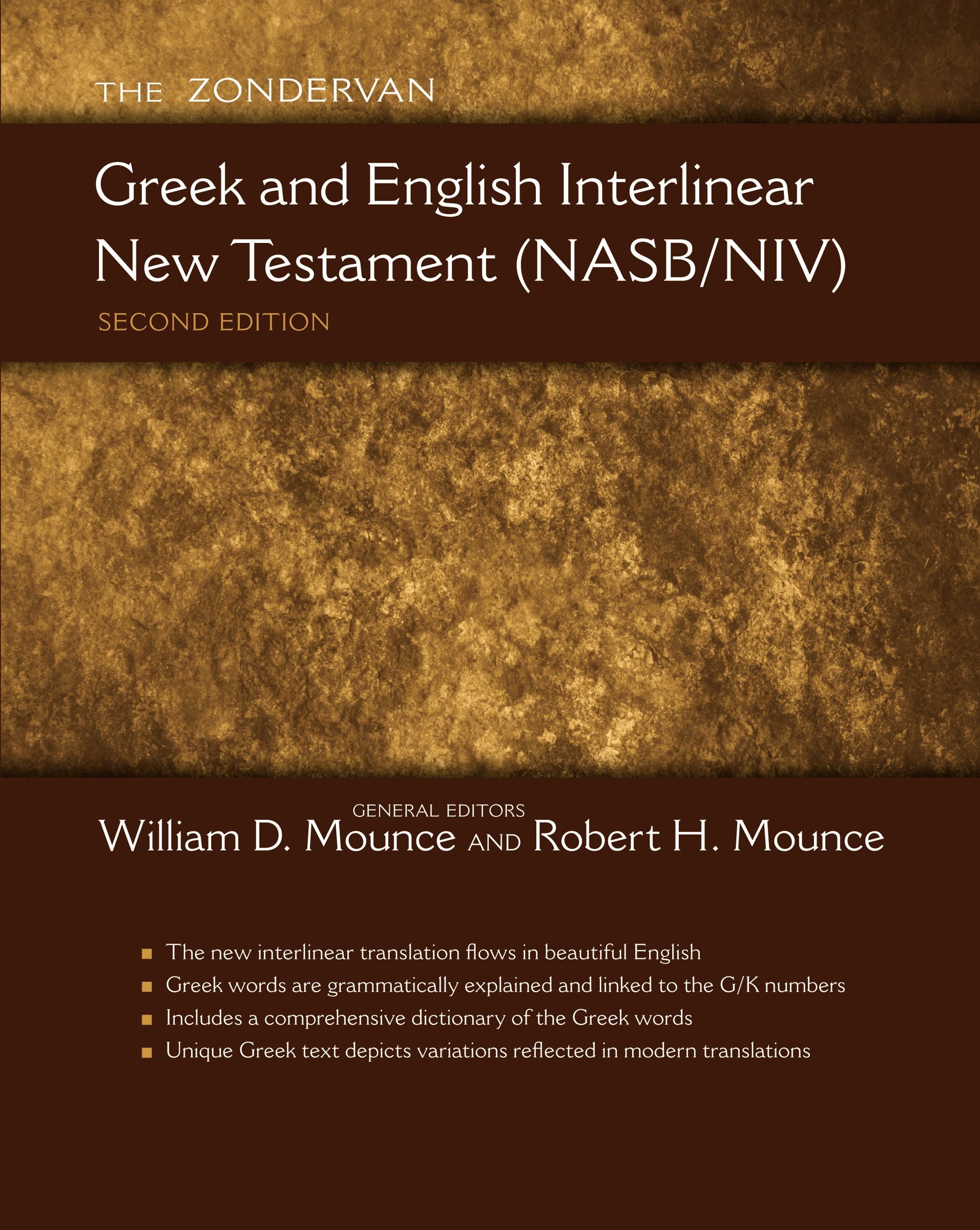 The Zondervan Greek and English Interlinear New Testament (Nasb/niv)