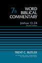 Joshua 13-24 (Second Edition) (Word Biblical Commentary Series)