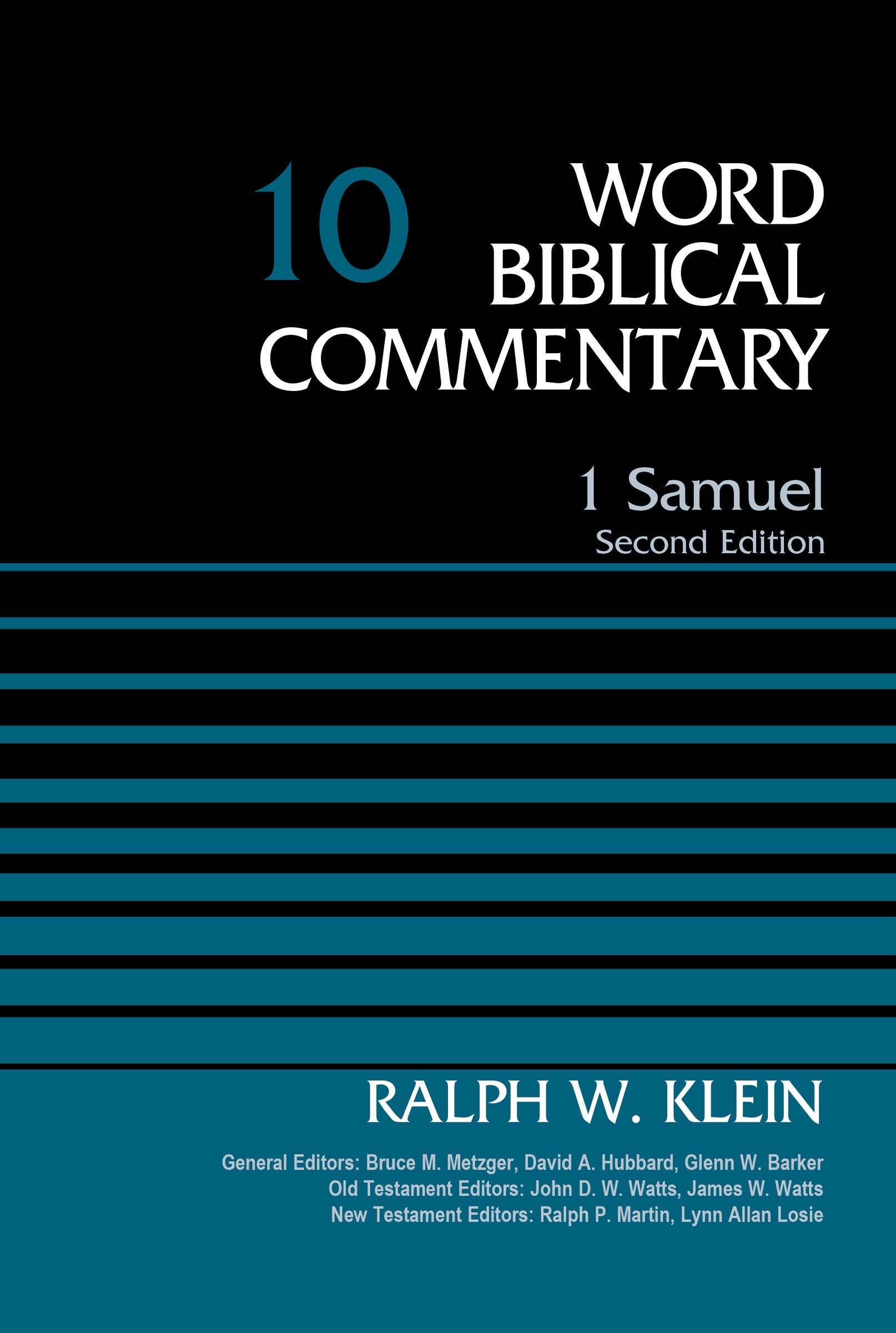 1 Samuel (#10 in Word Biblical Commentary Series)