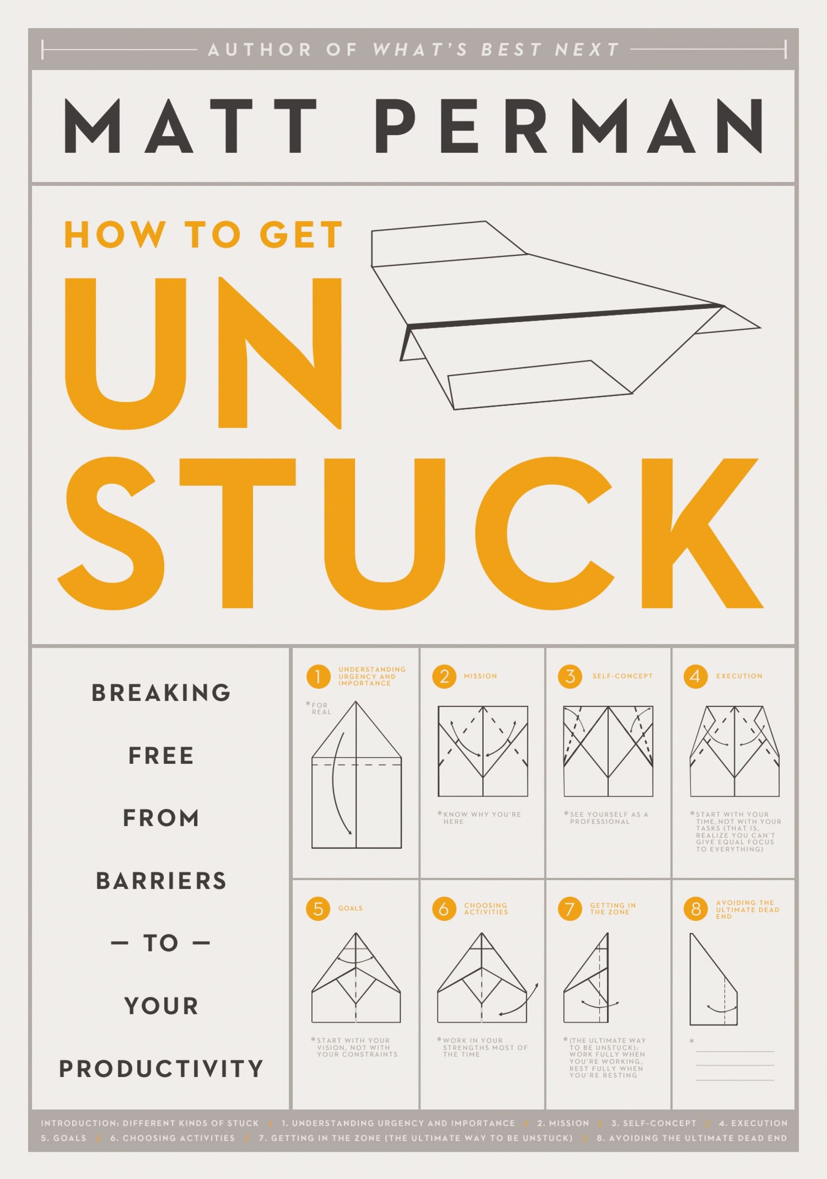 Unstuck: Breaking Free From Barriers to Your Productivity
