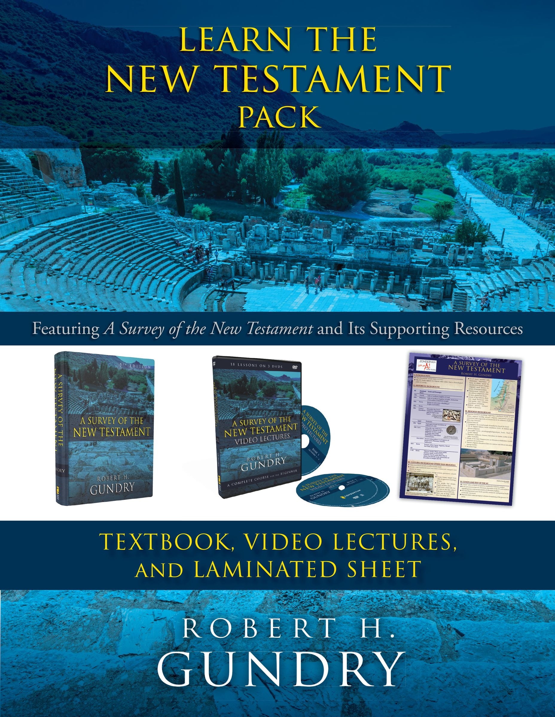 Learn the New Testament Pack: Featuring a Survey of the New Testament and Its Supporting Resources (Dvd)