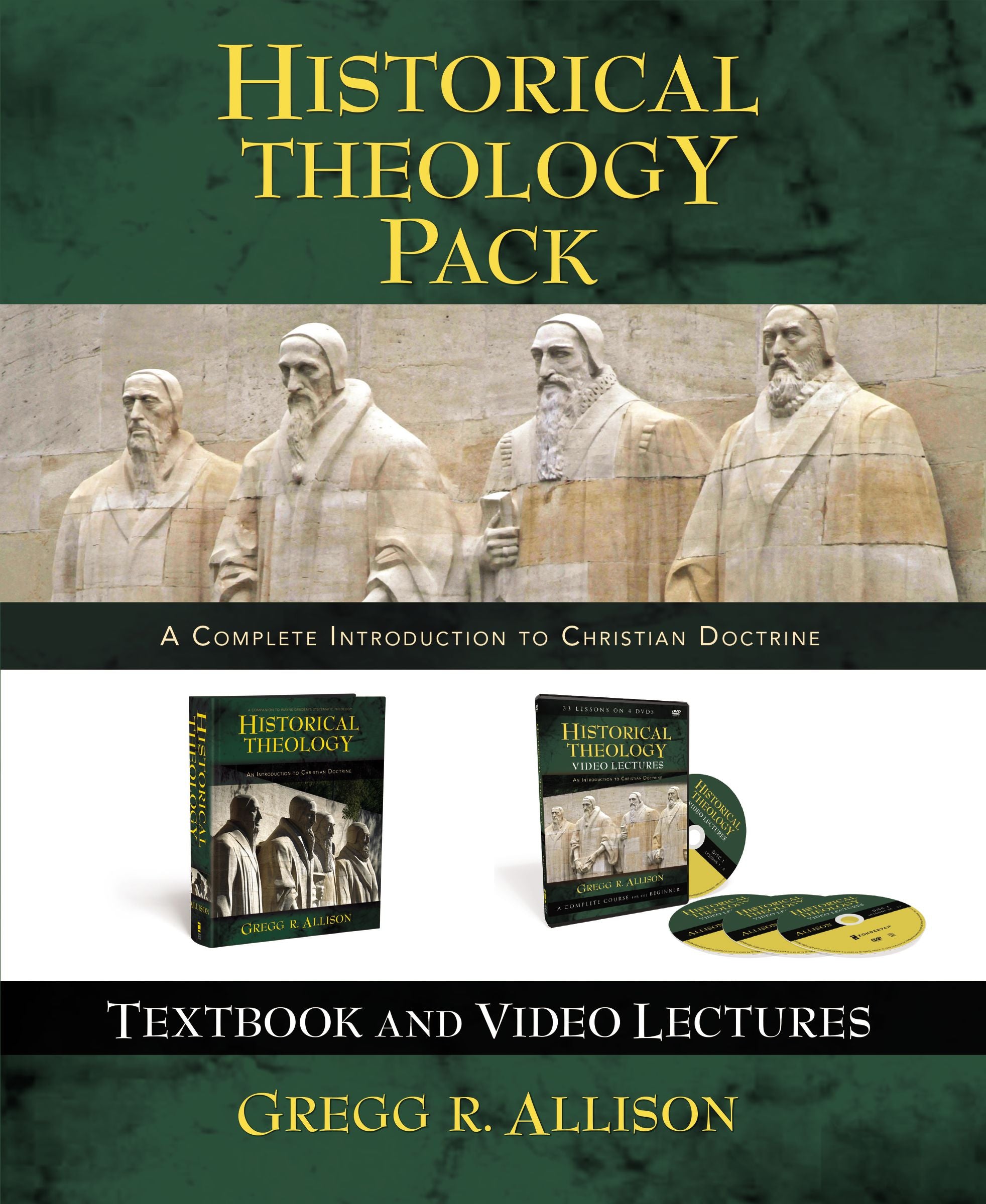 Historical Theology Text Book and DVD Lectures Pack