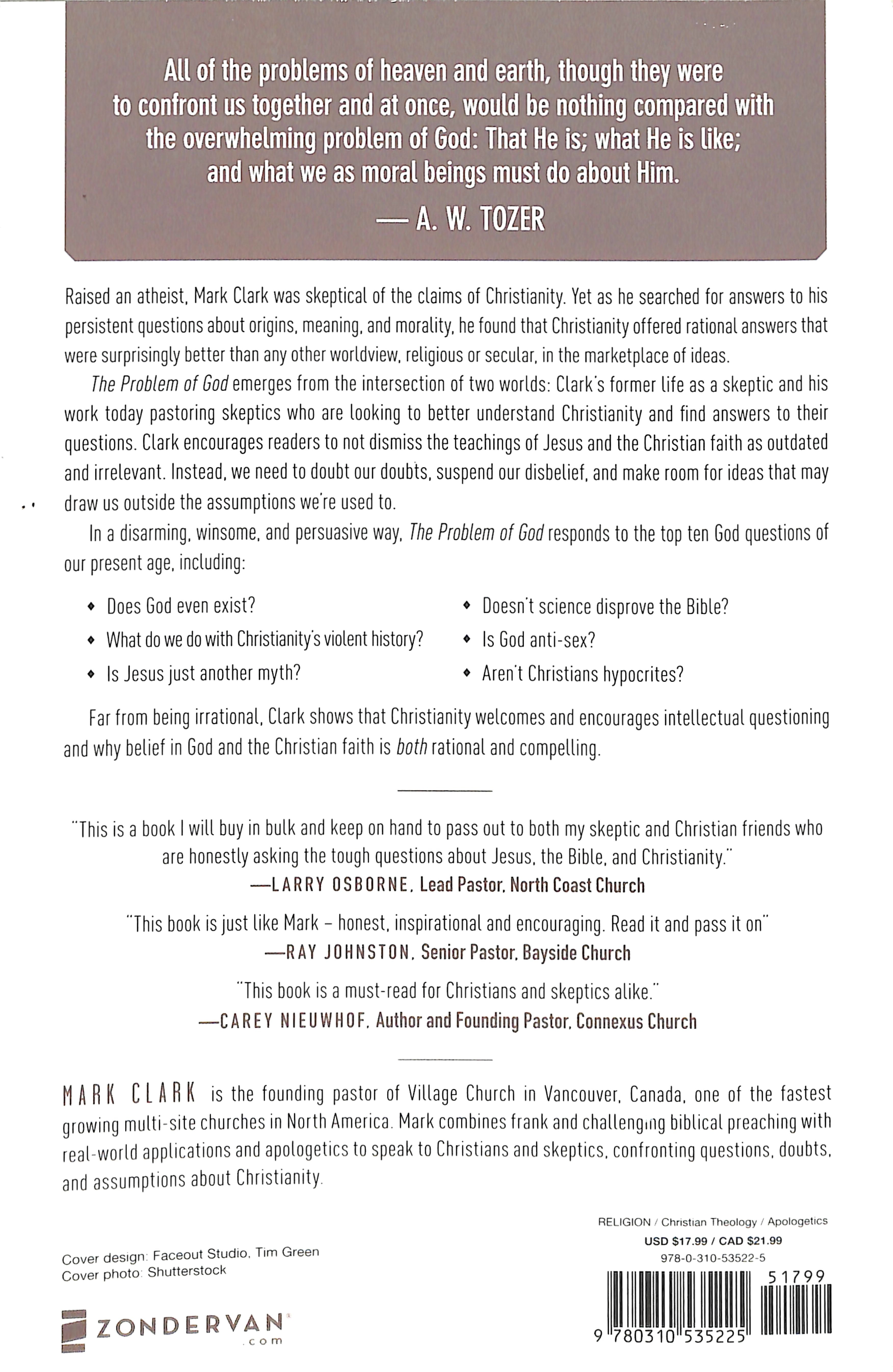 The Problem of God: Answering a Skeptic's Challenges to Christianity