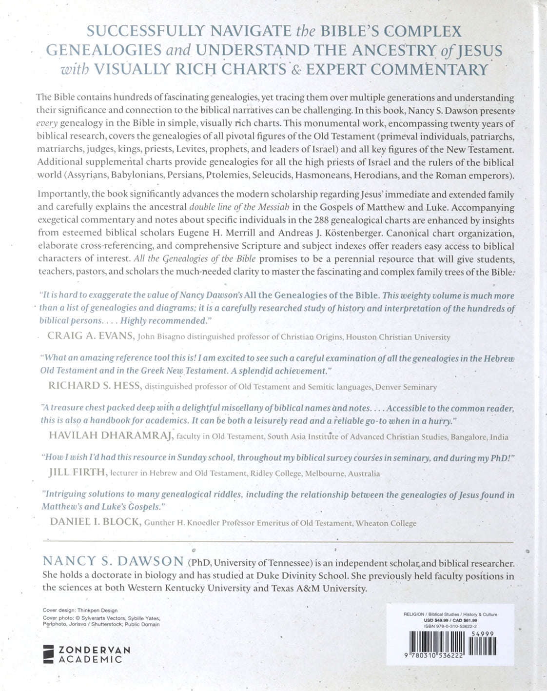 All the Genealogies of the Bible: Visual Charts and Exegetical Commentary
