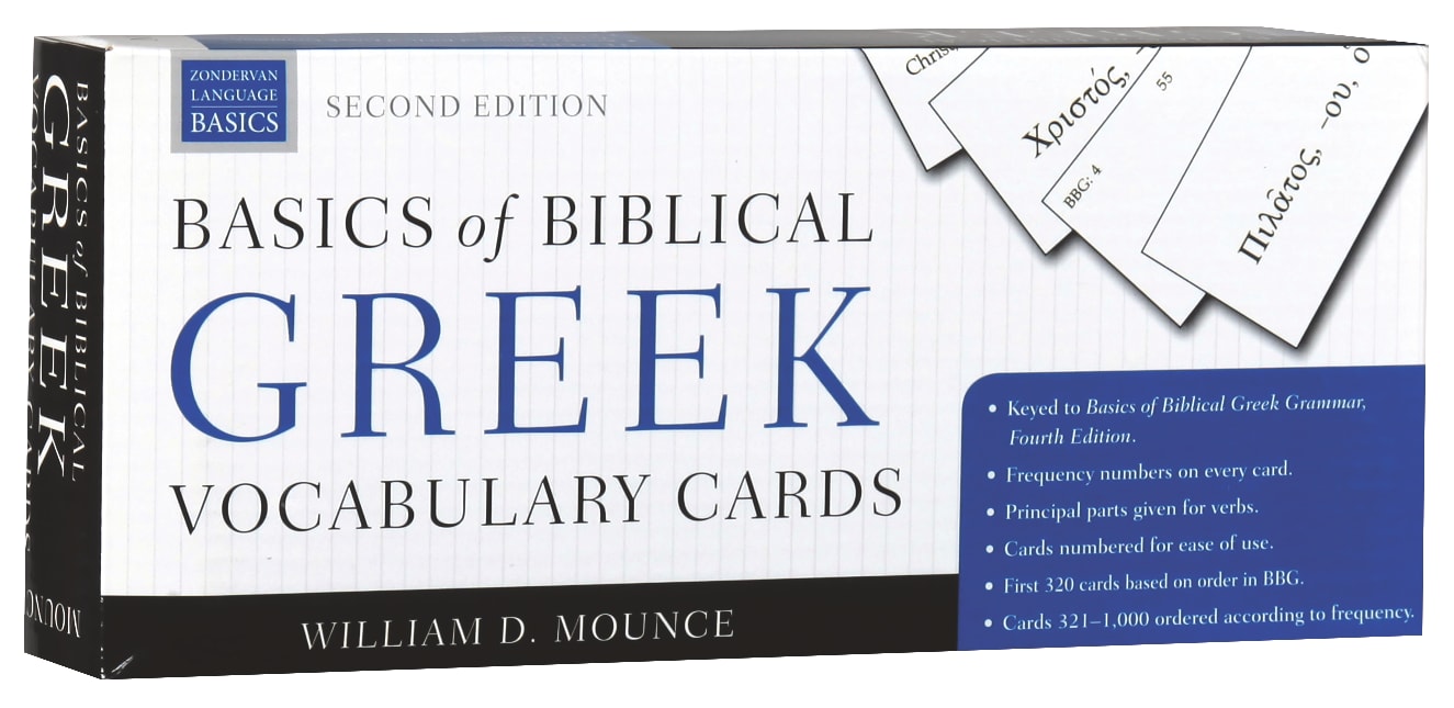 Basics of Biblical Greek (2nd Edition) (Vocabulary Cards)