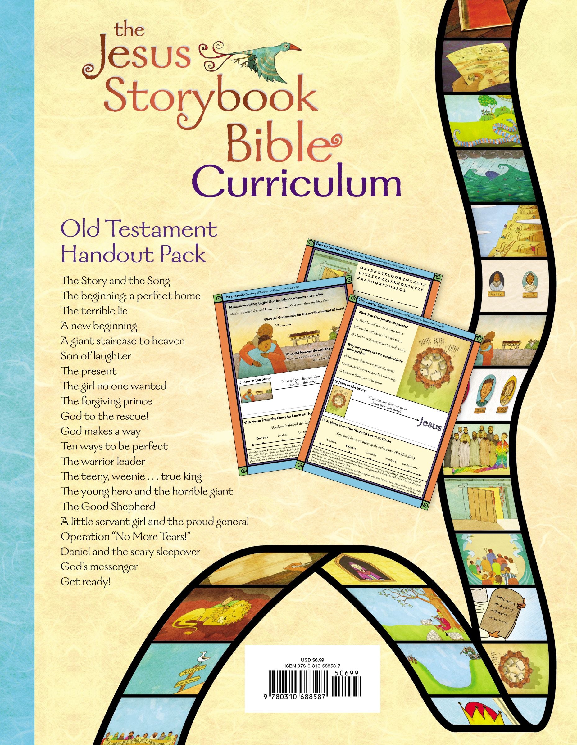 Jesus Storybook Bible Old Testament (Curriculum Kit Handouts)