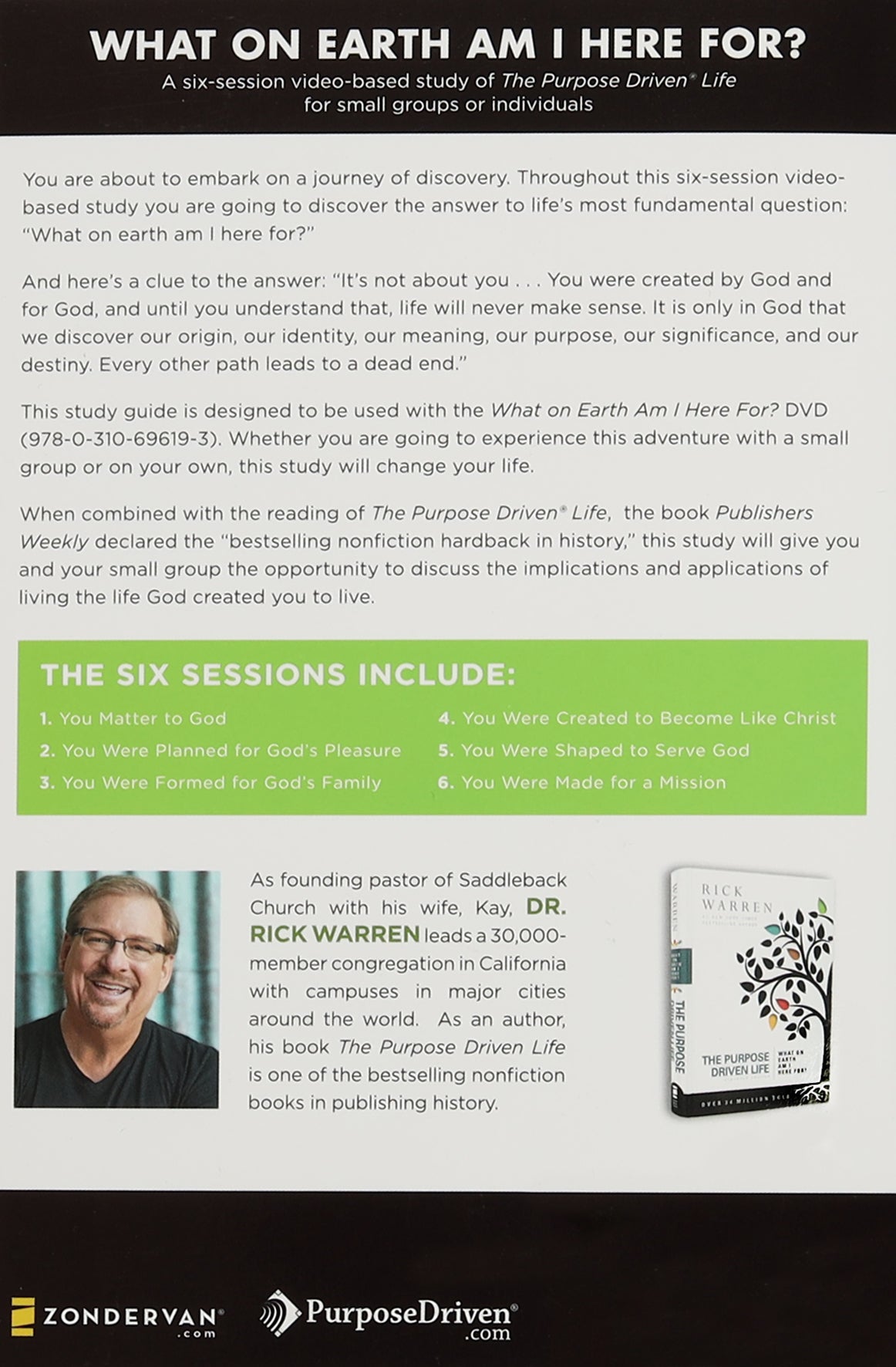 What on Earth Am I Here For? (Study Guide) (The Purpose Driven Life Series)