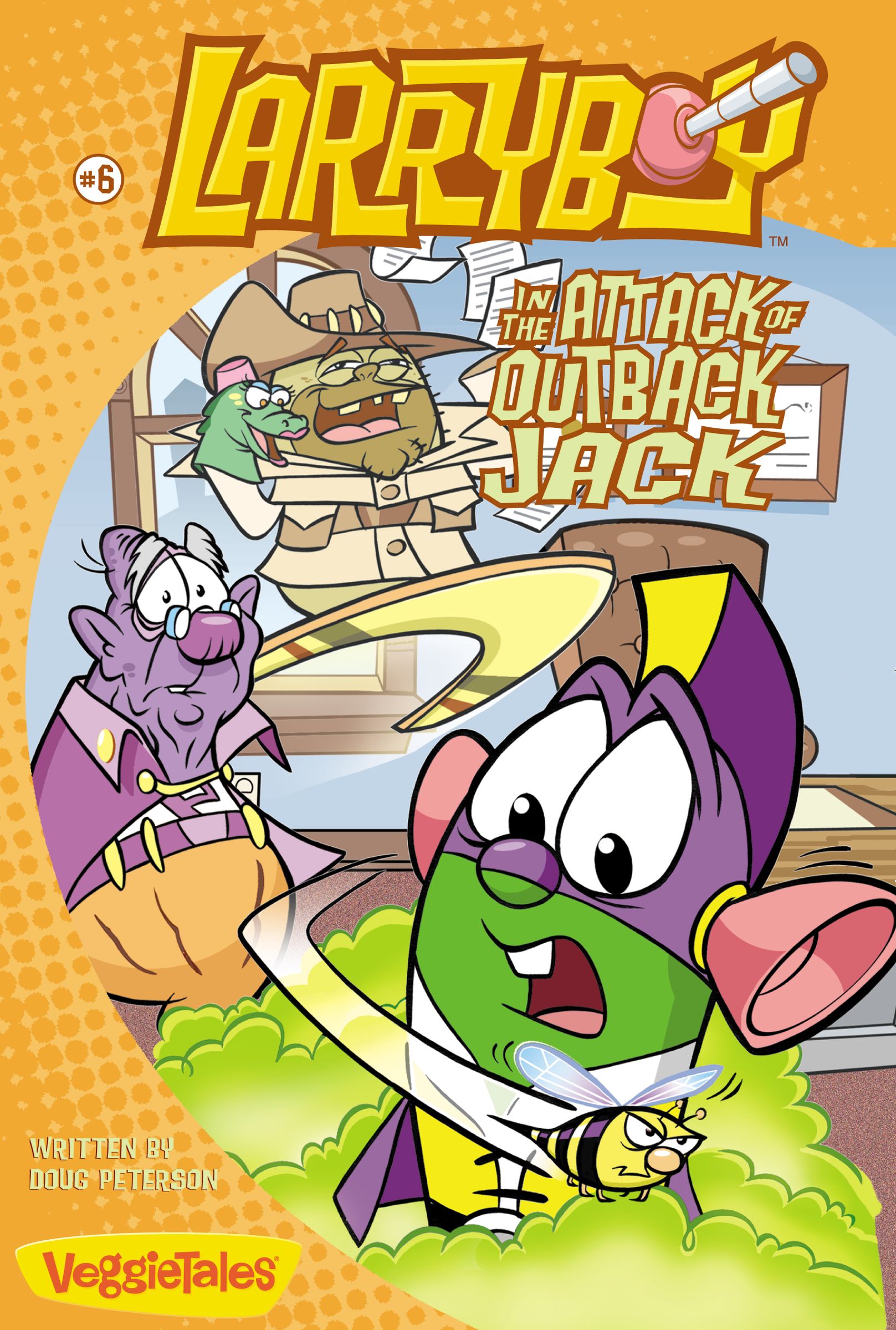 The Attack of Outback Jack (#06 in Larryboy Series)