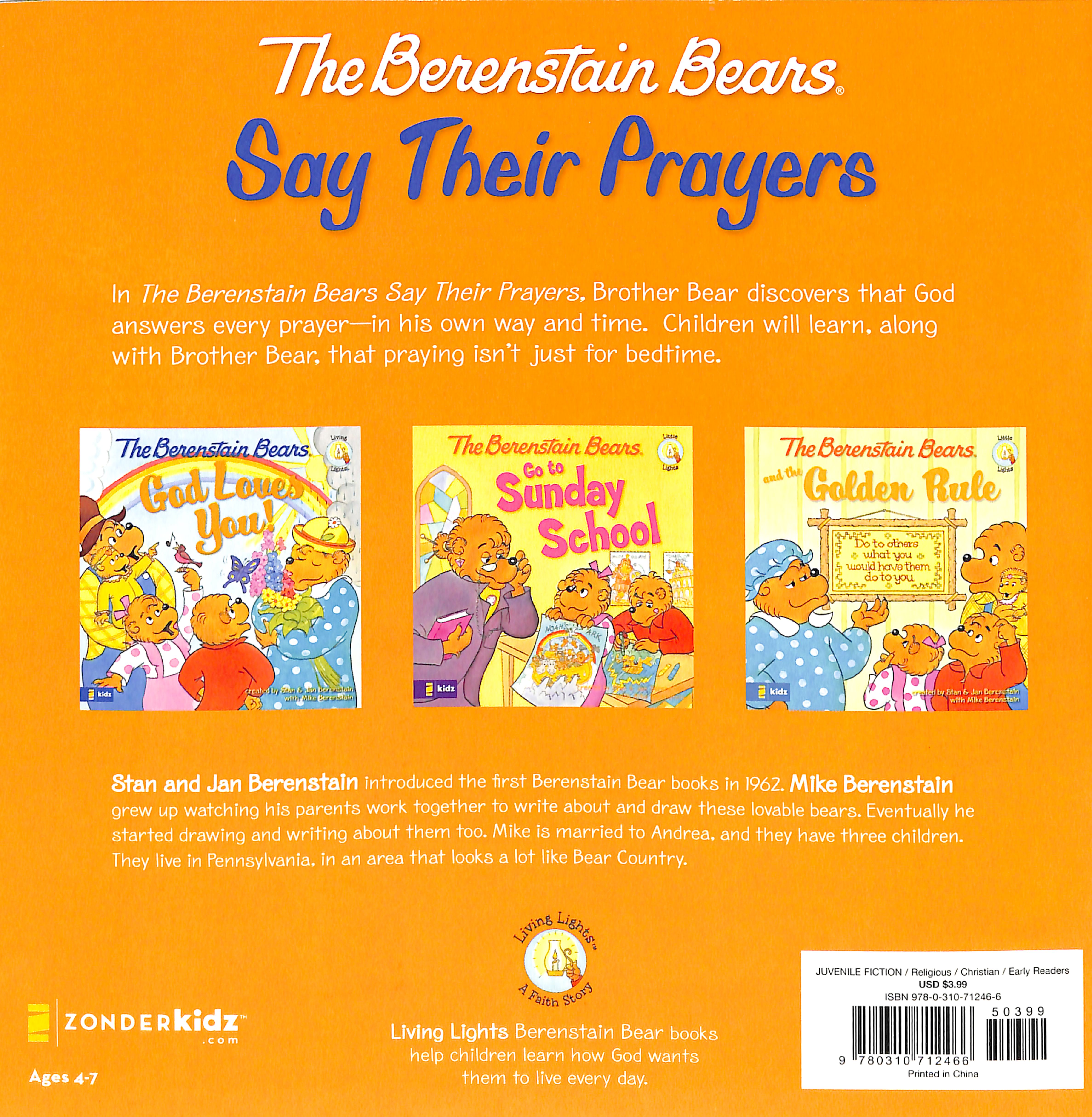 Say Their Prayers (The Berenstain Bears Series)