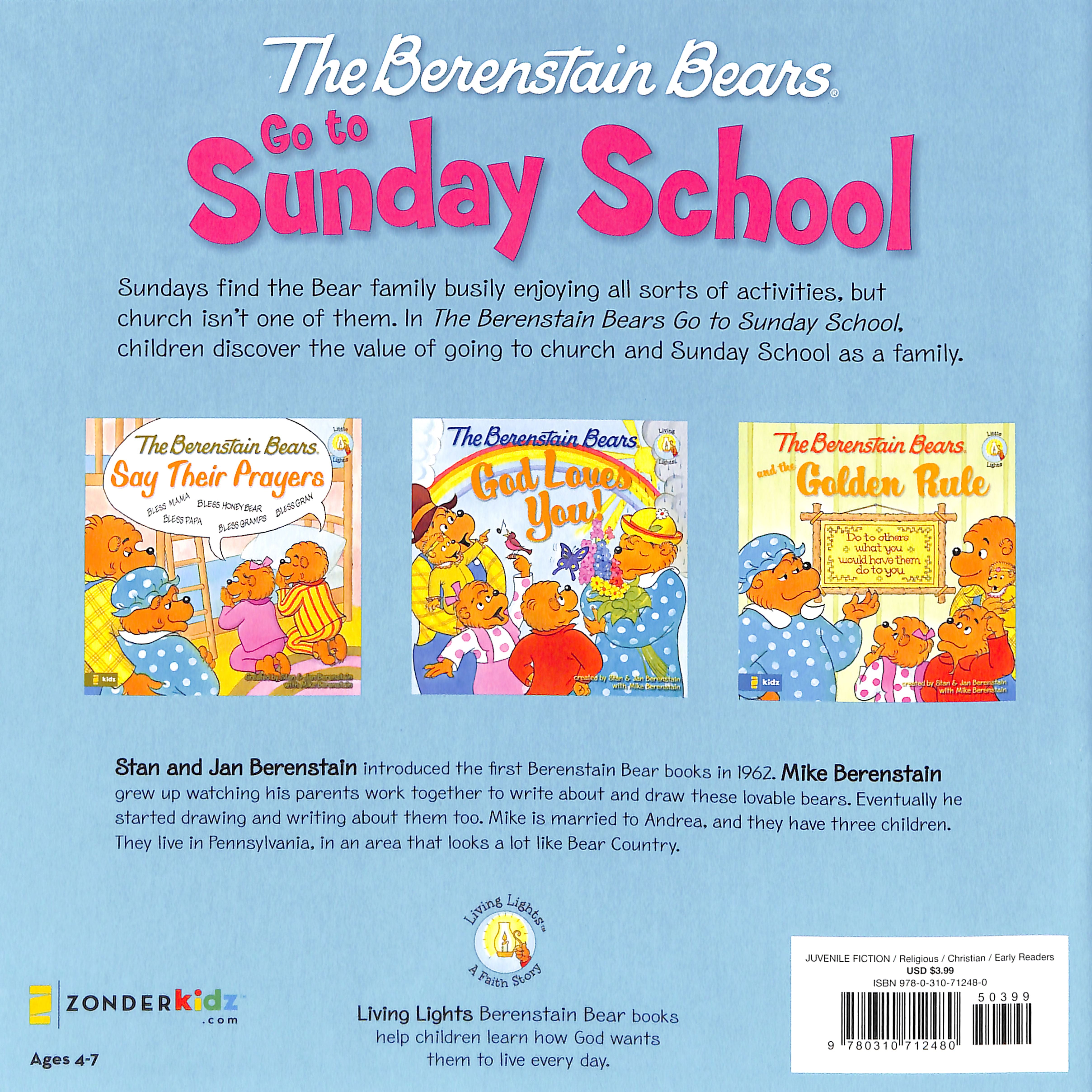 Go to Sunday School (The Berenstain Bears Series)