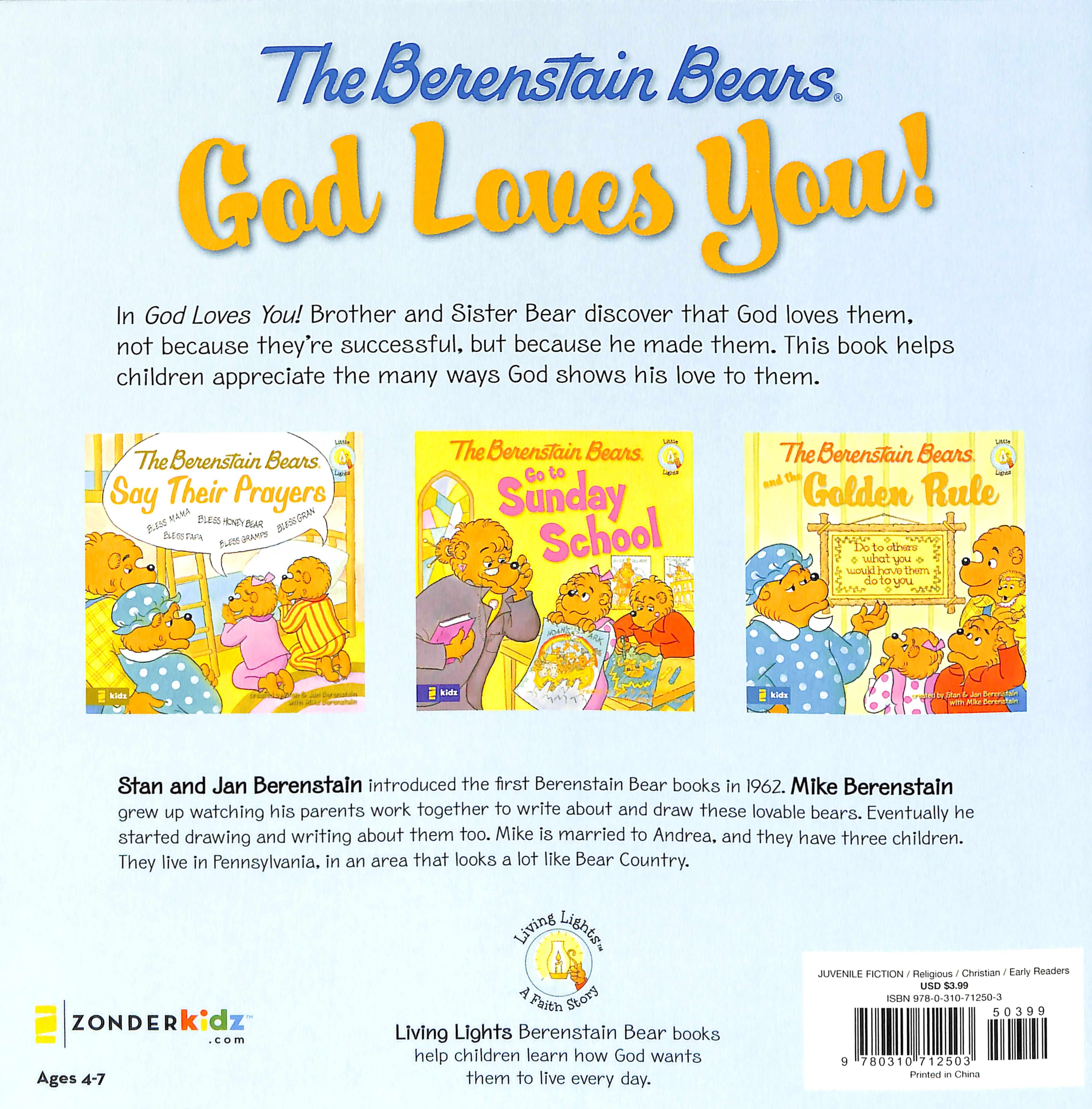 God Loves You! (The Berenstain Bears Series)