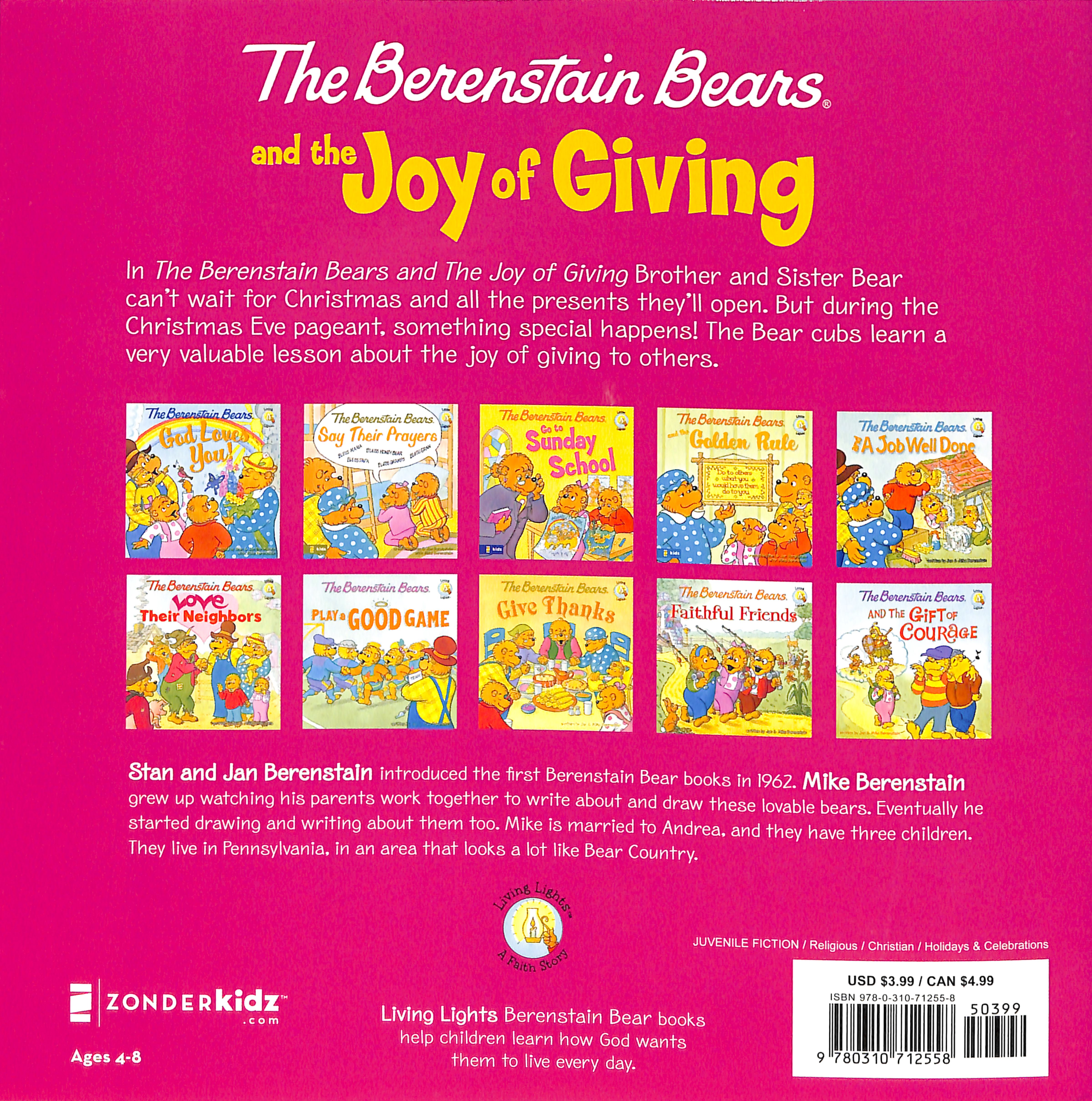 The Joy of Giving (The Berenstain Bears Series)