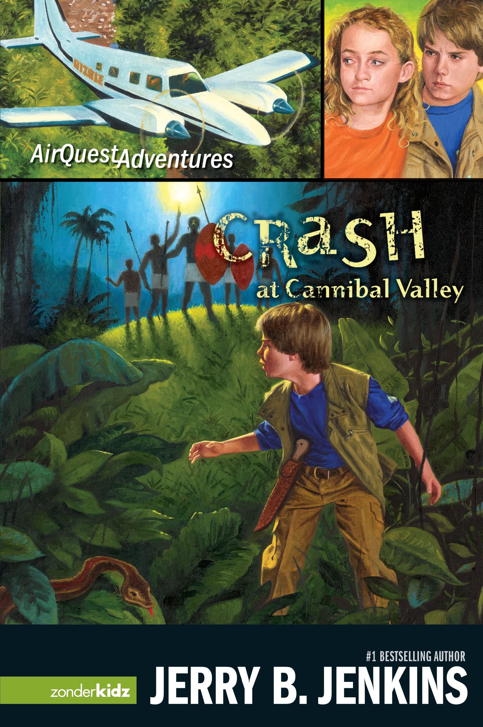 Crash At Cannibal Valley (#01 in Airquest Series)