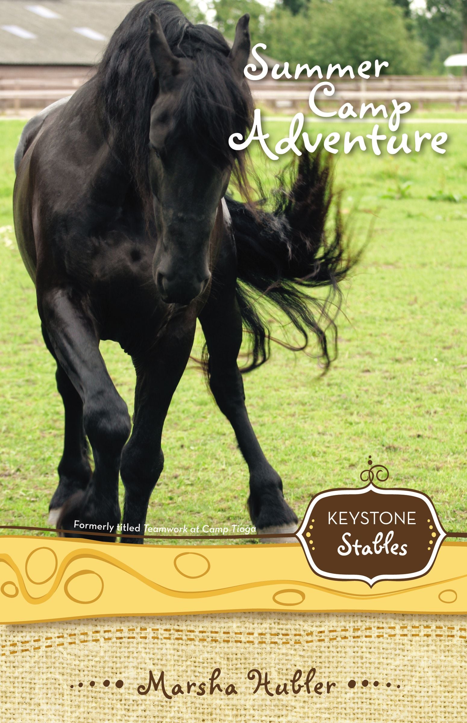Summer Camp Adventure (Formerly Teamwork At Camp Tioga) (#04 in Keystone Stables Series)