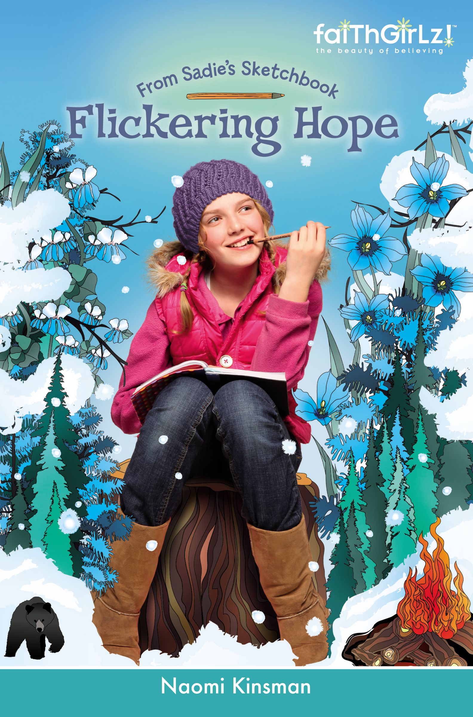 Faithgirlz!/From Sadie's Sketchbook: Flickering Hope (Faithgirlz!/sadie's Sketchbook Series)