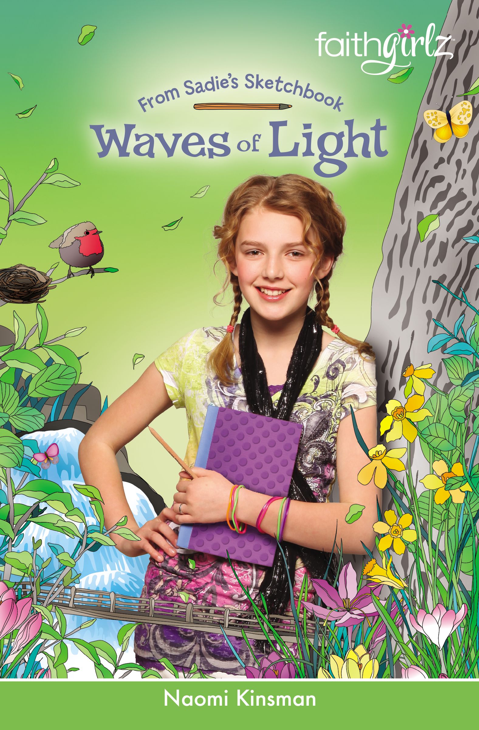 Faithgirlz!/From Sadie's Sketchbook: Waves of Light (Faithgirlz!/sadie's Sketchbook Series)