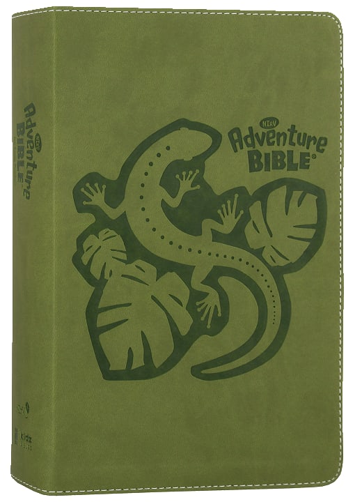 NIRV Adventure Bible For Early Readers Jungle Green (Black Letter Edition)