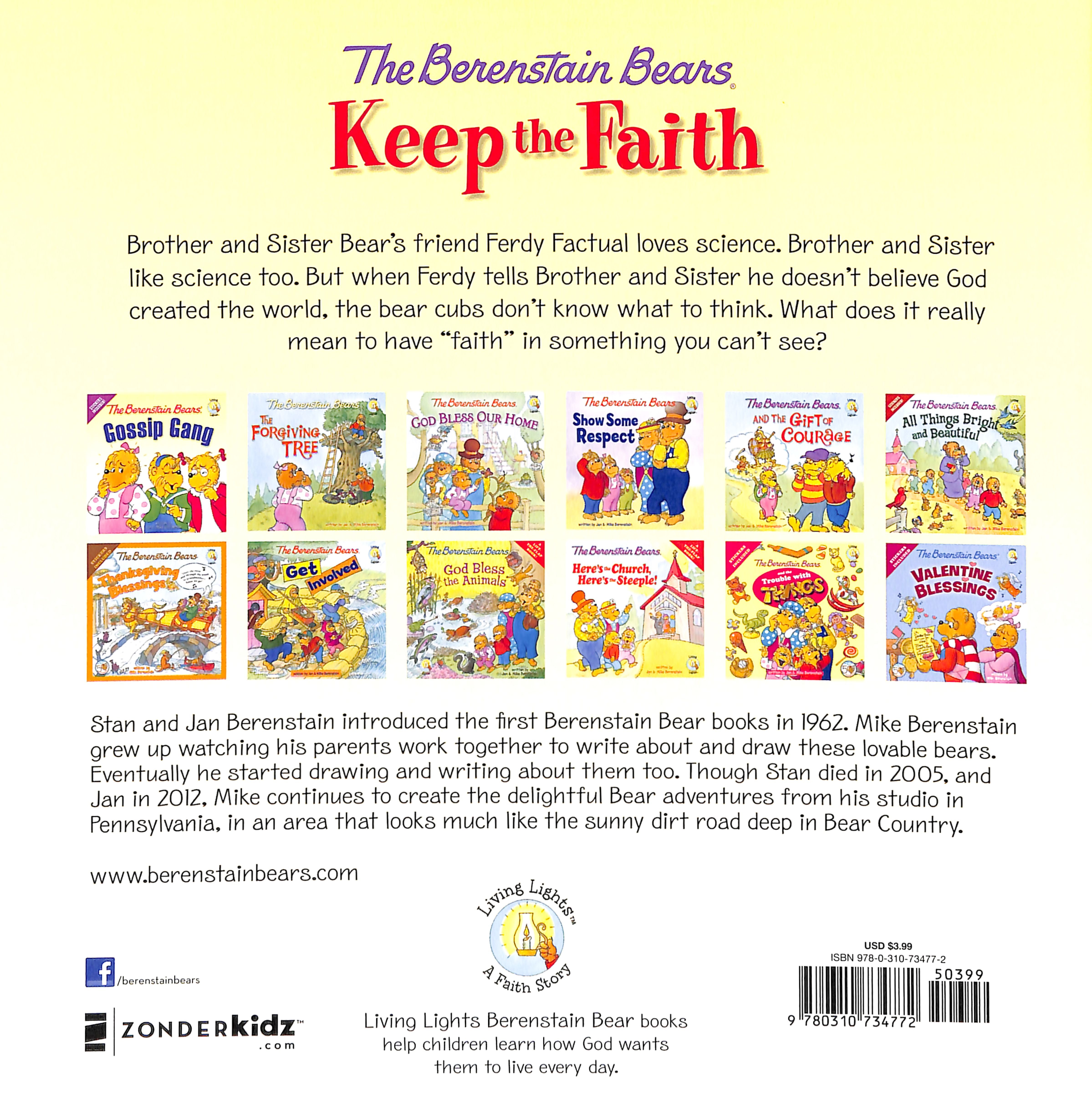 Keep the Faith (The Berenstain Bears Series)