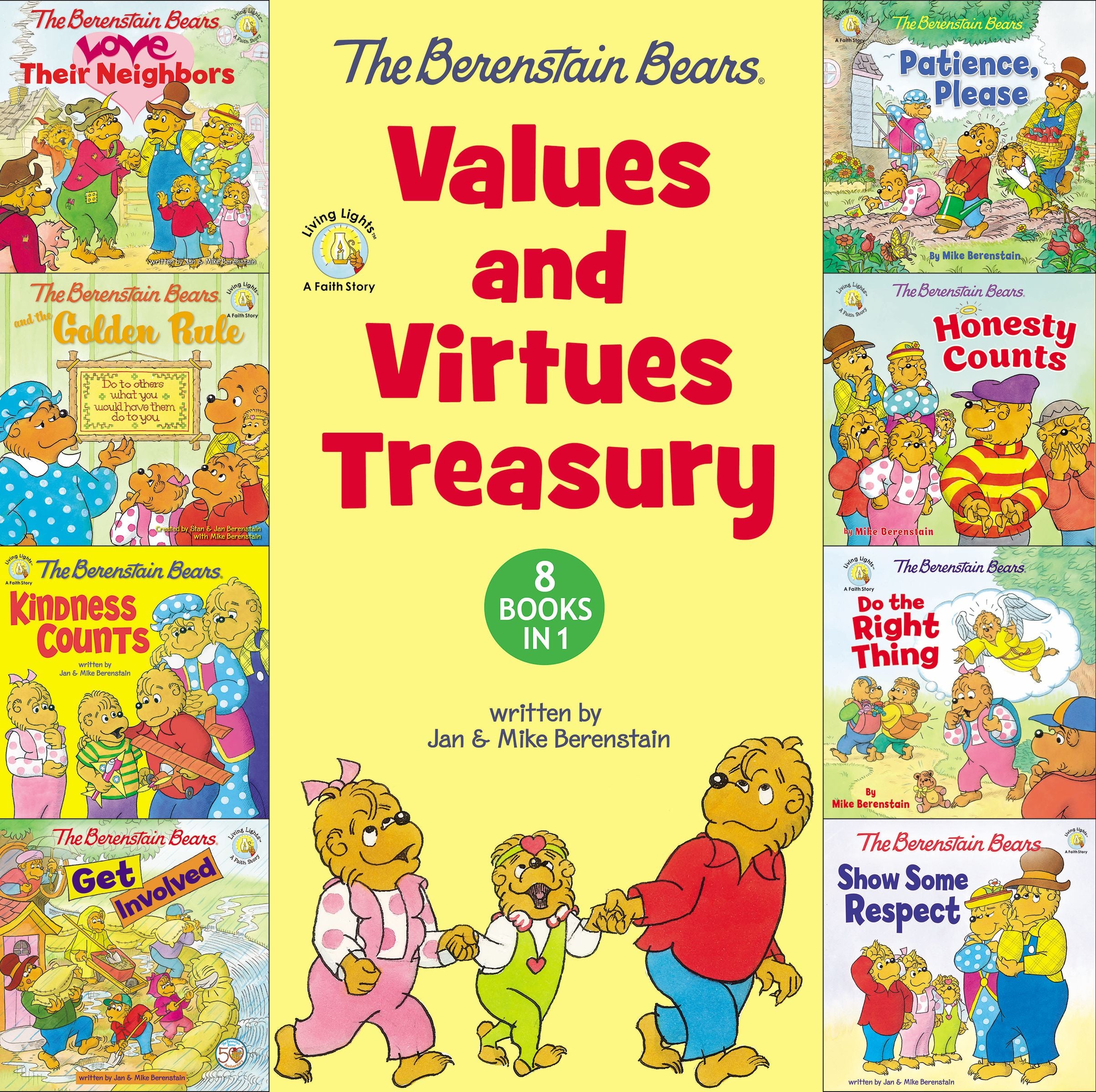 The Values and Virtues Treasury (8 Books in 1) (The Berenstain Bears Series)
