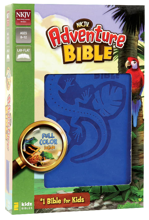 NKJV Adventure Bible Blue (Black Letter Edition)