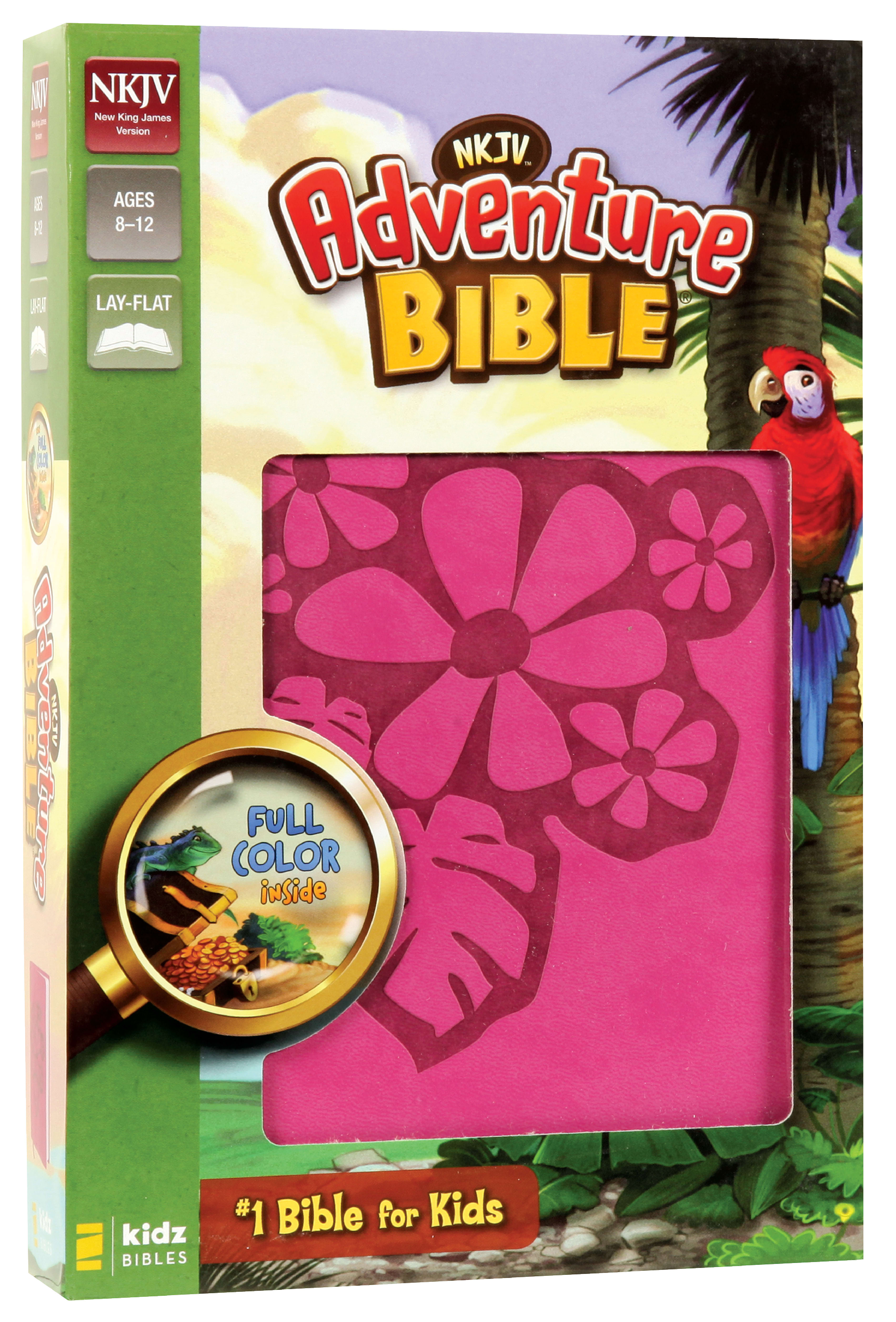 NKJV Adventure Bible Pink (Black Letter Edition)
