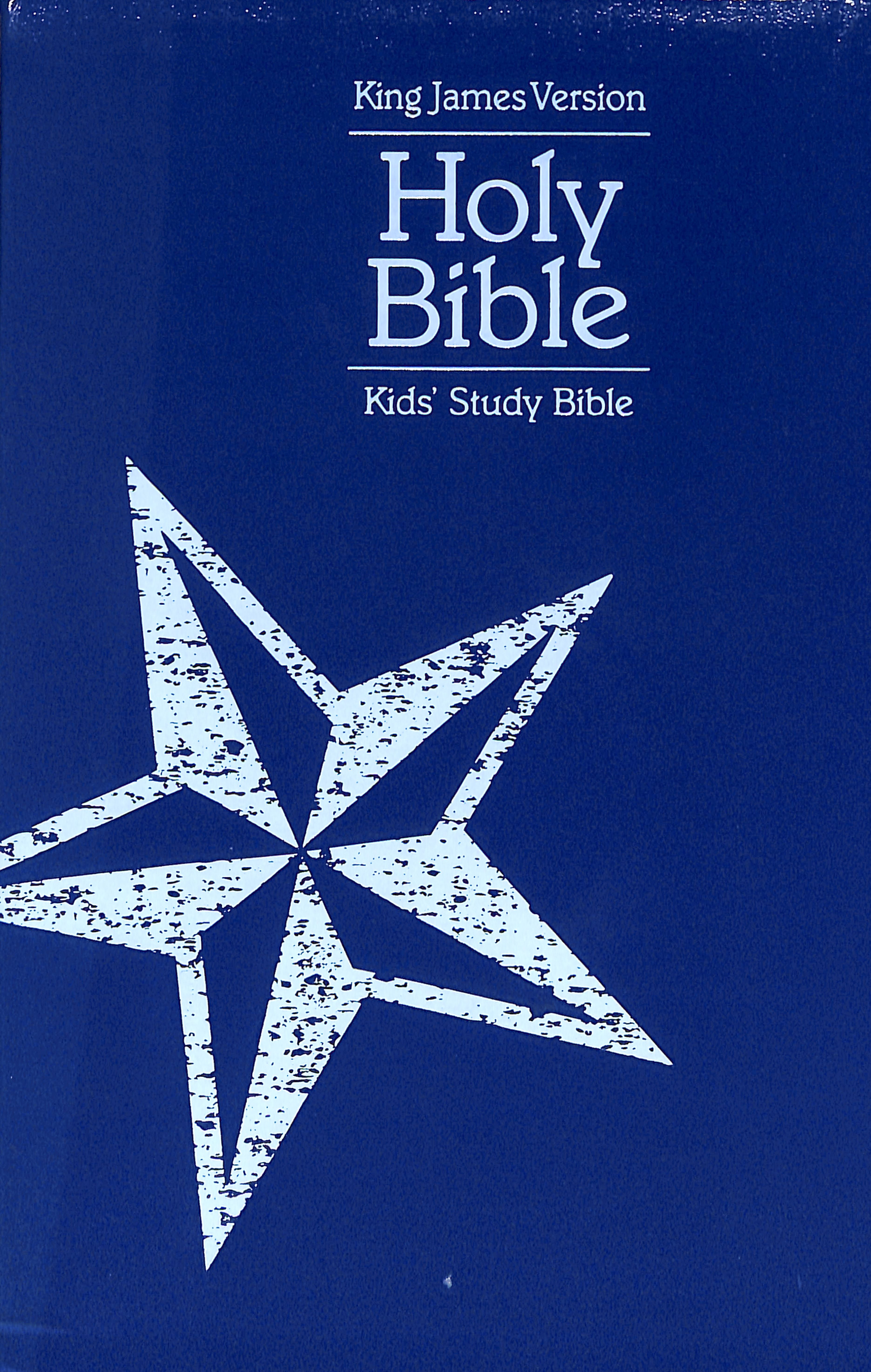 KJV Kids' Study Bible Blue Star (Black Letter Edition)
